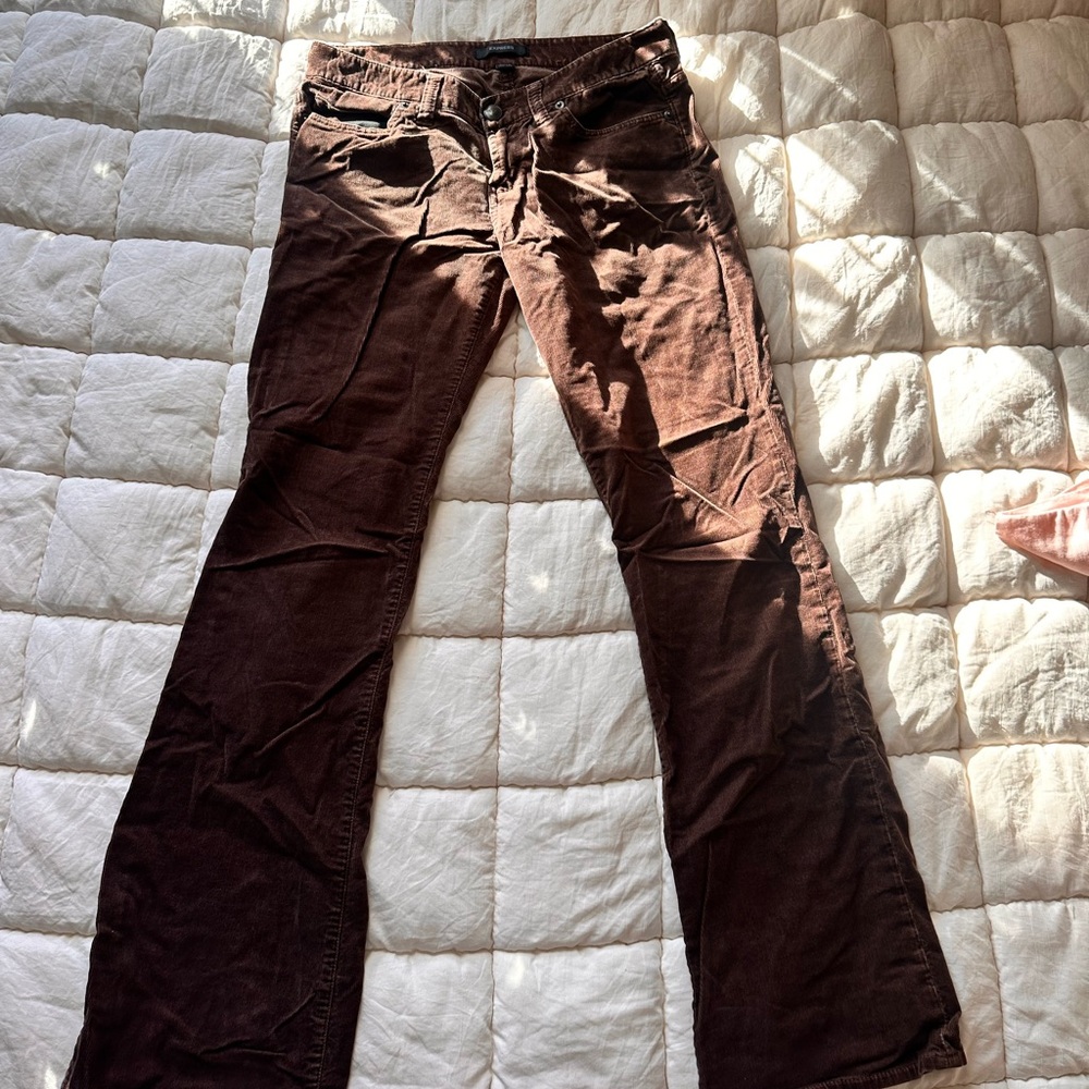 Express Brown Skinny Pants